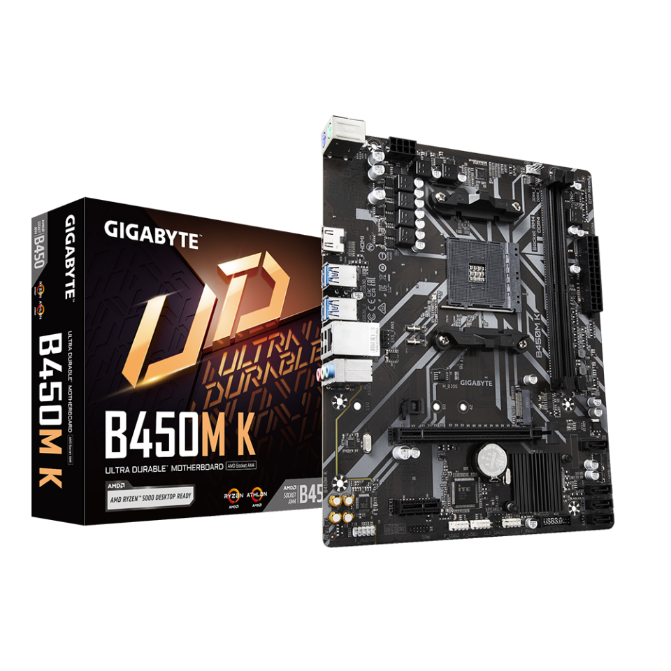 B450M K DDR4 3600MT/s(OC) AM4 mATX Anakart