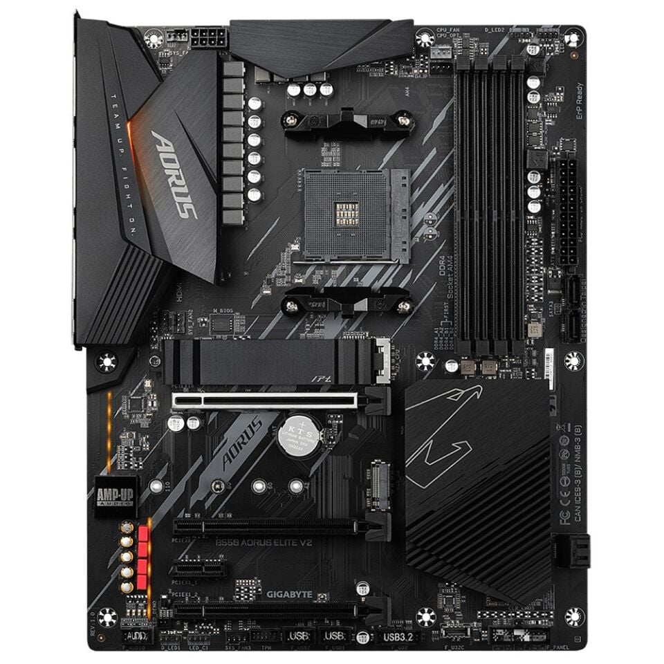 B550 AORUS ELITE V2 DDR4 4733MT/s(OC) AM4 ATX Anakart