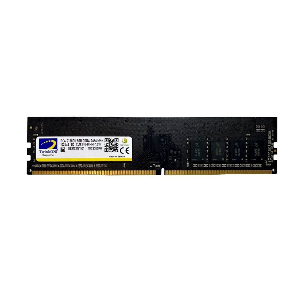 TwinMOS 8GB (1x8GB) DDR4 2666MT/s CL19 RAM