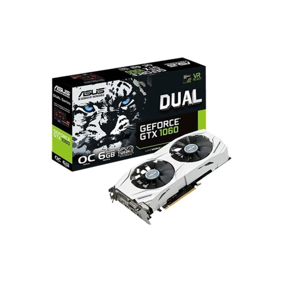 Dual NVIDIA GeForce GTX 1060 OC 6GB GDDR5 192-bit Ekran Kartı