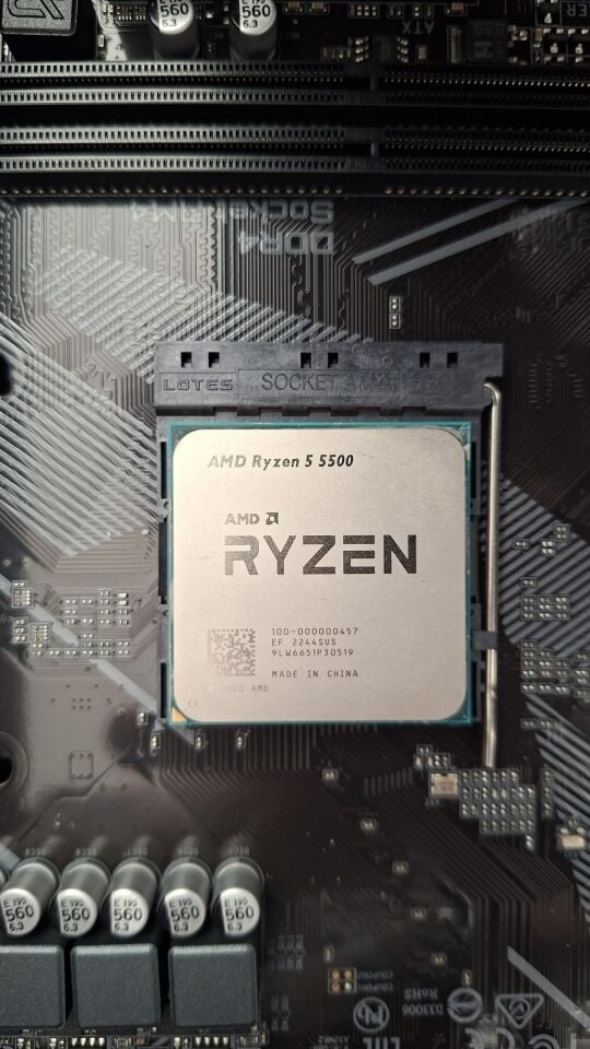 Ryzen 5 5500 3.6GHz (4.2GHz Boost) 16MB Önbellek 6 Çekirdek AM4 İşlemci