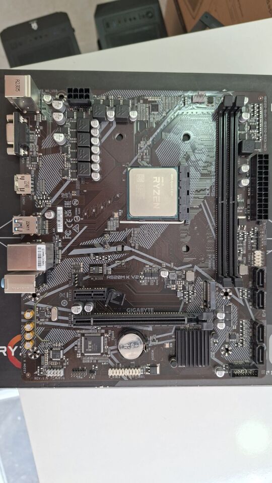 A520M K V2 DDR4 5100MT/s(OC) AM4 mATX Anakart