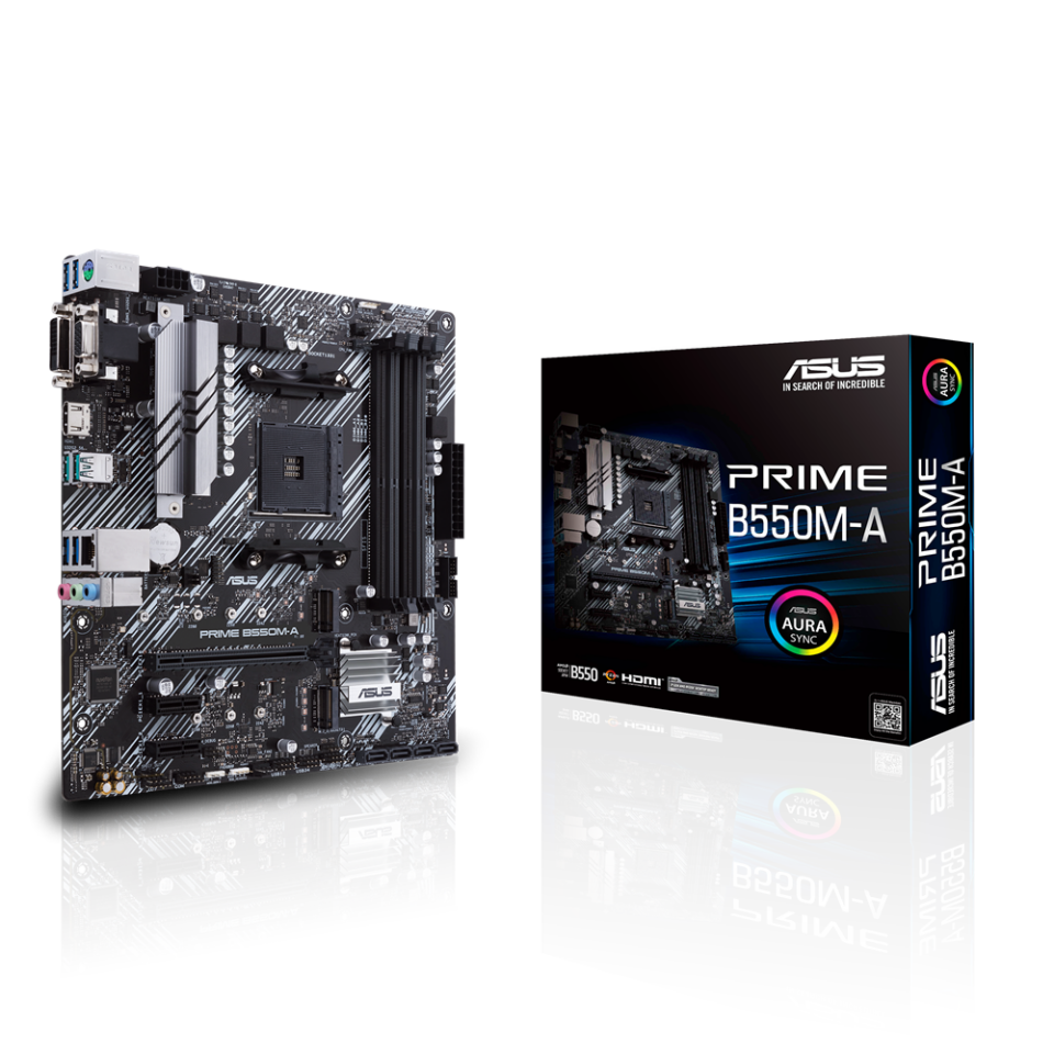 PRIME B550M-A DDR4 4600MT/s(OC) AM4 mATX Anakart