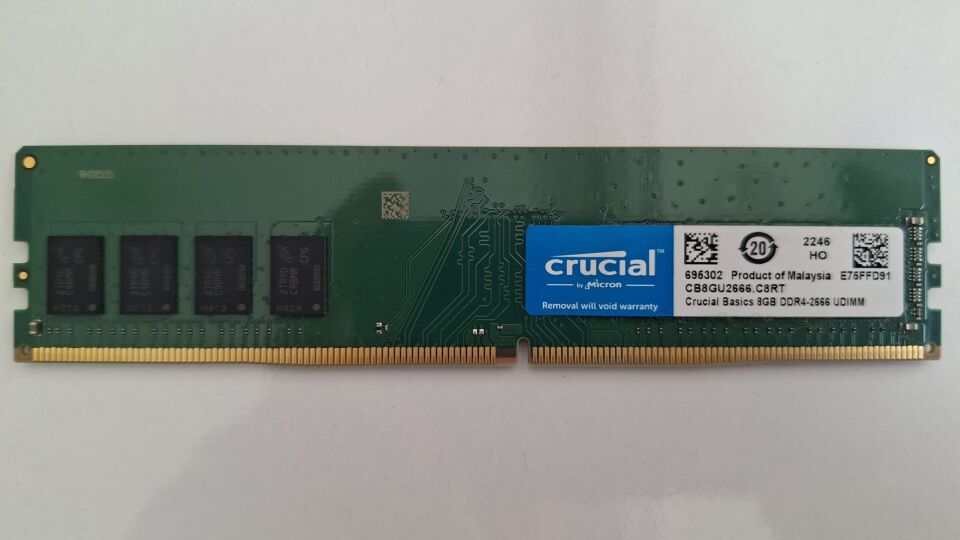 Basics 8GB (1x8GB) DDR4 2666MT/s CL19 RAM