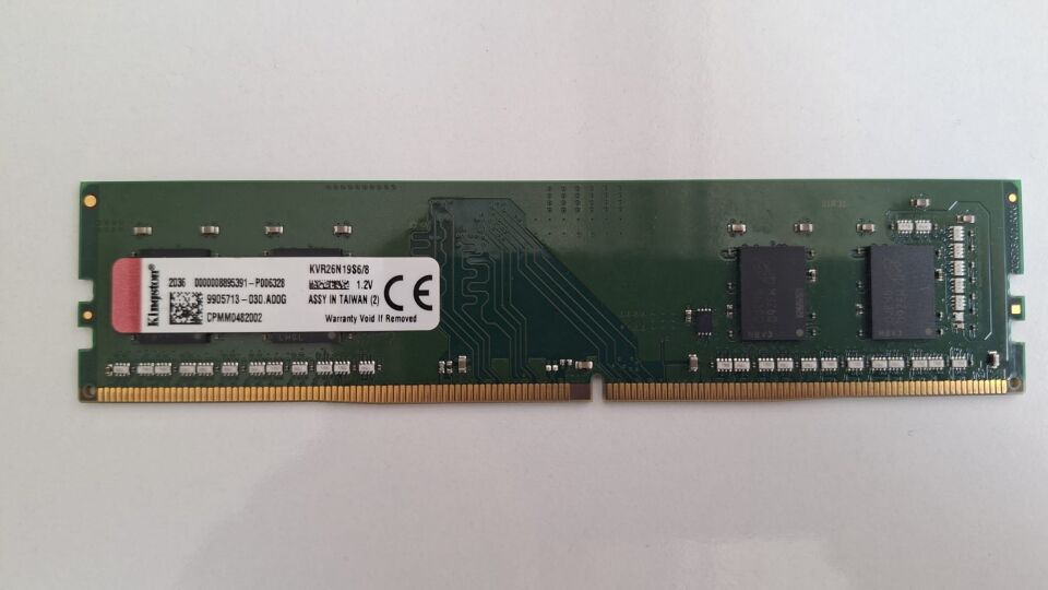 ValueRAM 8GB (1x8GB) DDR4 2666MT/s CL19 RAM