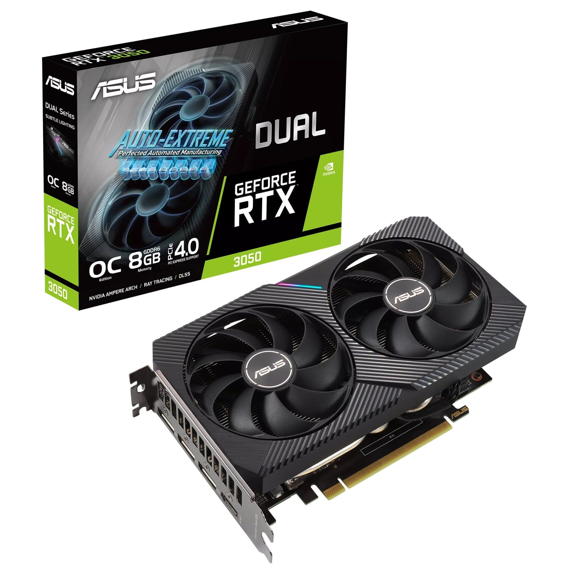 Dual NVIDIA GeForce RTX 3050 OC 8GB GDDR6 128-bit Ekran Kartı