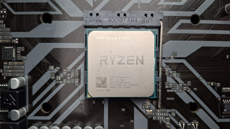 Ryzen 5 5500 3.6GHz (4.2GHz Boost) 16MB Önbellek 6 Çekirdek AM4 İşlemci