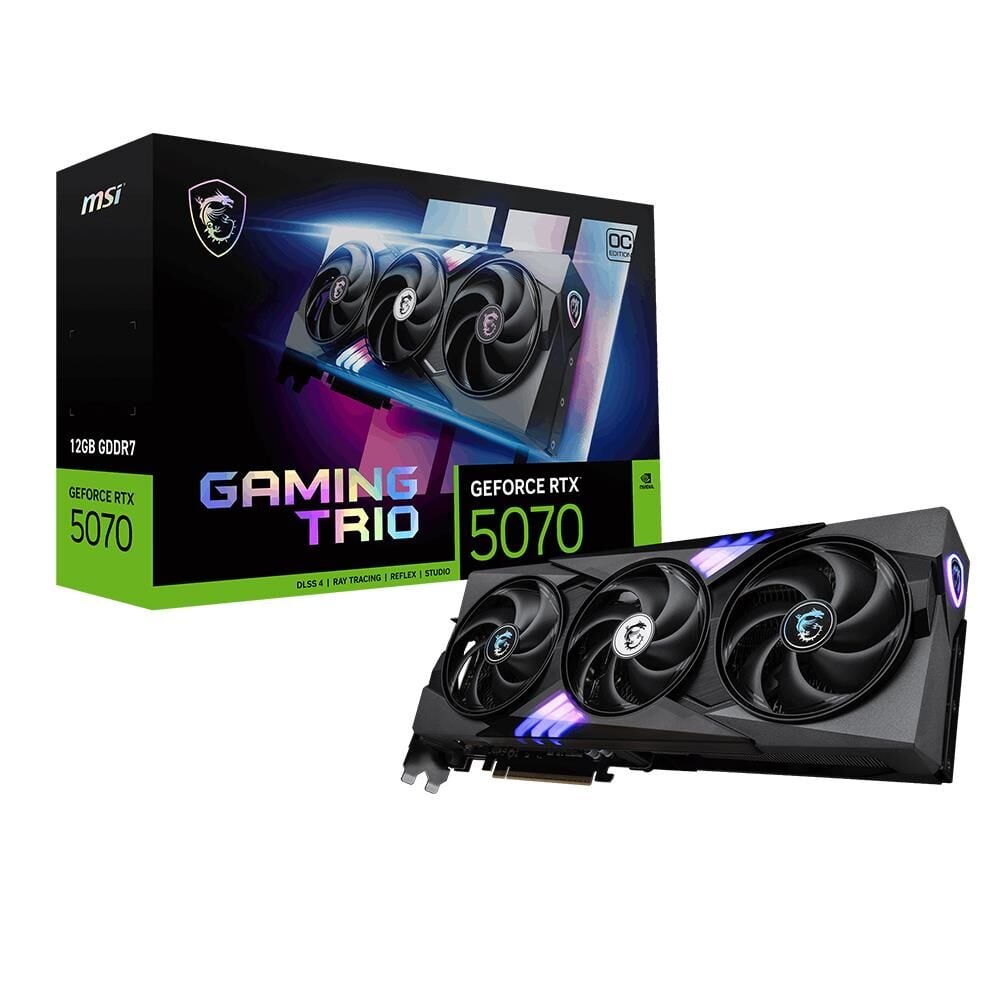 NVIDIA GeForce RTX 5070 GAMING TRIO OC 12GB GDDR7 192-bit Ekran Kartı