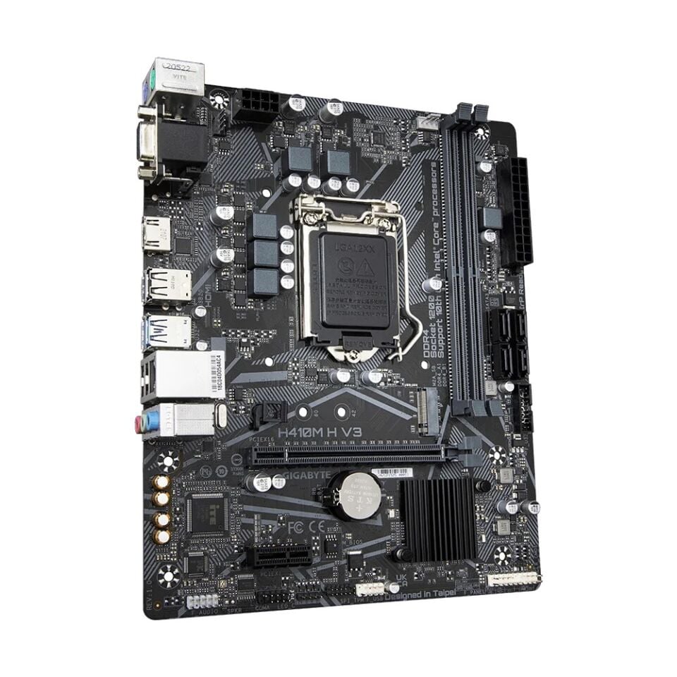 H410M H V3 DDR4 2933MT/s(OC) LGA1200 mATX Anakart
