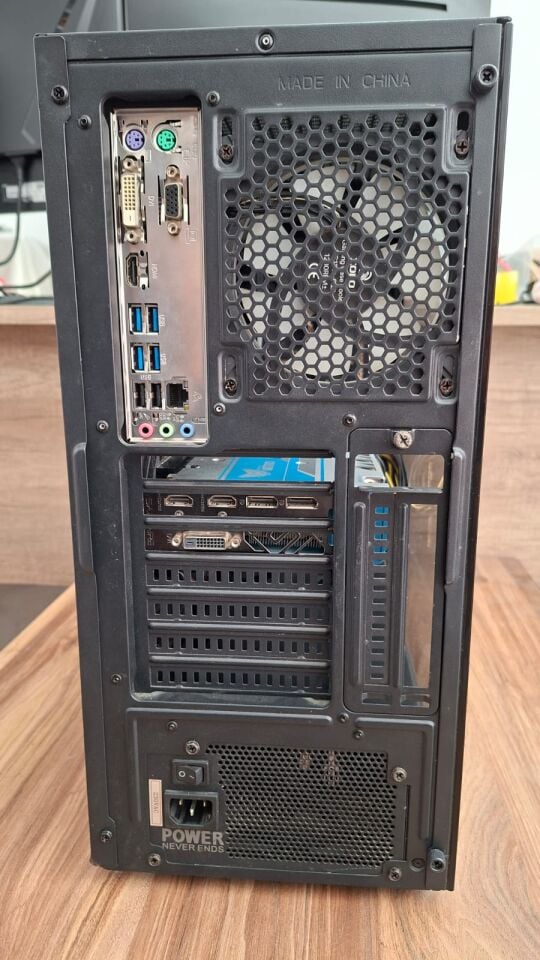 MEGA GAMING VNT01 R5-2600 16GB-DDR4 480GB-SSD RX-590-8G Masaüstü PC
