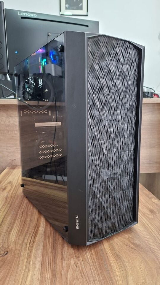 MEGA GAMING EVR01 R5-4500 16GB-DDR4 480GB-SSD RX-6500-XT-4G Masaüstü PC