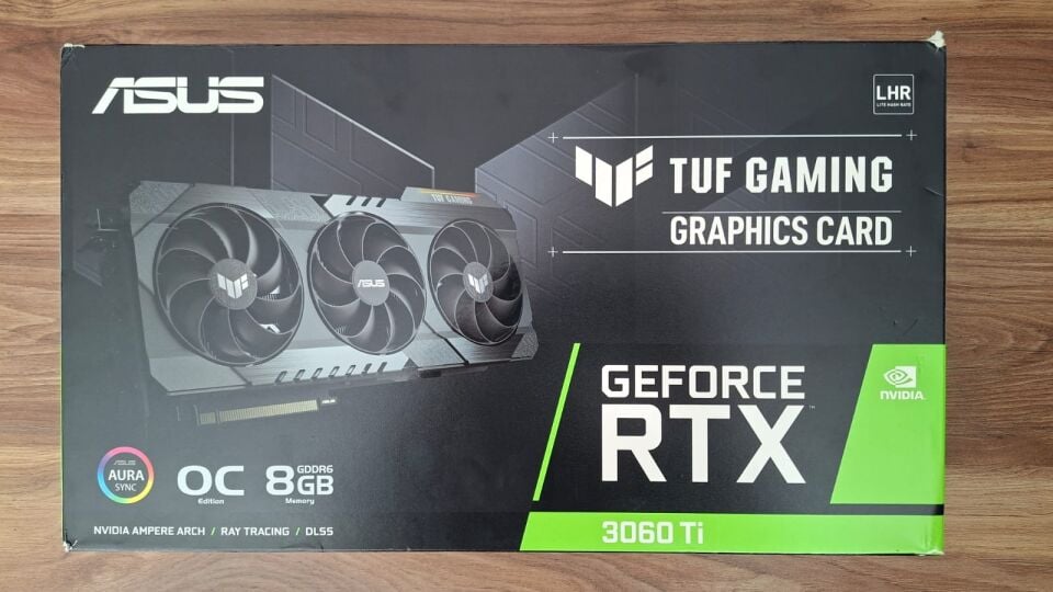 TUF Gaming GeForce RTX 3060 Ti V2 OC 8GB GDDR6 256-bit Ekran Kartı