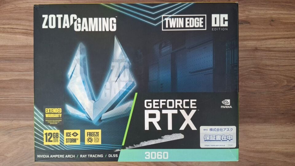 GeForce RTX 3060 Twin Edge OC 12GB GDDR6 192-bit Ekran Kartı