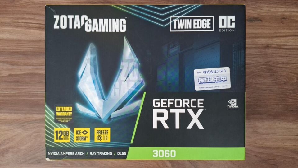 GeForce RTX 3060 Twin Edge OC 12GB GDDR6 192-bit Ekran Kartı