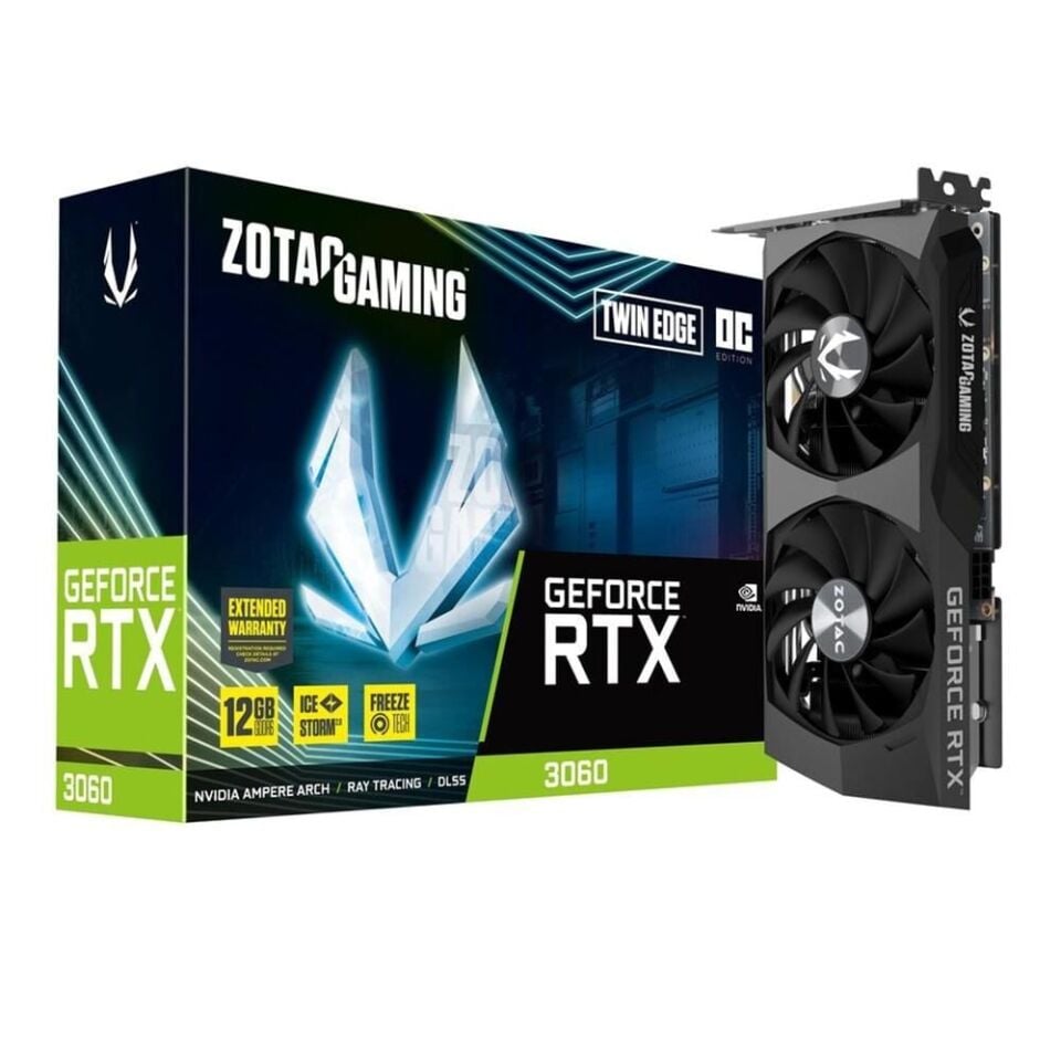 GeForce RTX 3060 Twin Edge OC 12GB GDDR6 192-bit Ekran Kartı