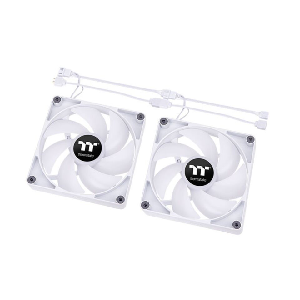 CT120 ARGB 2x120mm PWM Fan Kiti (Beyaz)