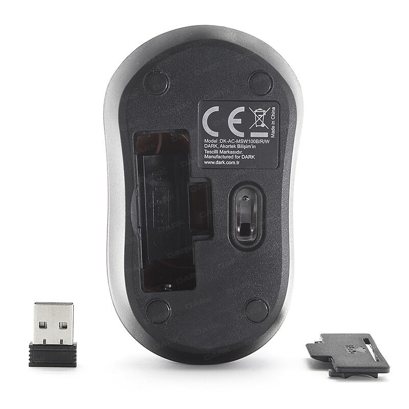 MSW100R Kablosuz Mouse (Kırmızı)