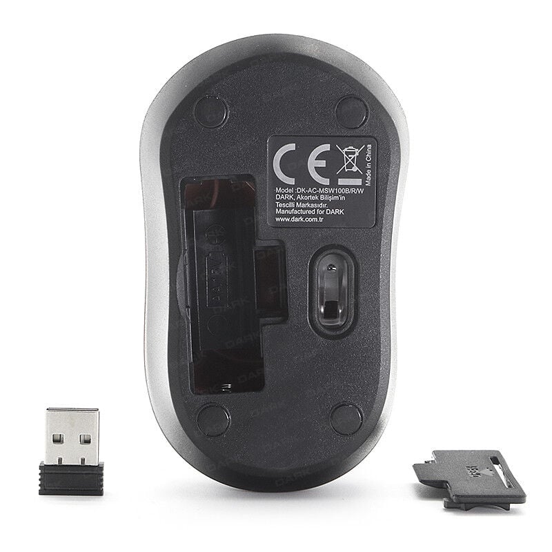 MSW100R Kablosuz Mouse (Kırmızı)