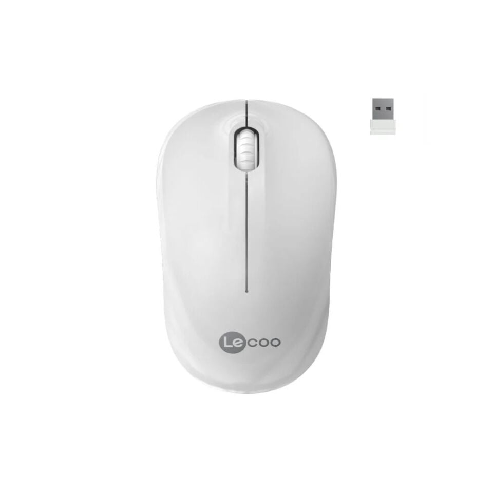 WS206 1200DPI Kablosuz Optik Mouse (Beyaz)