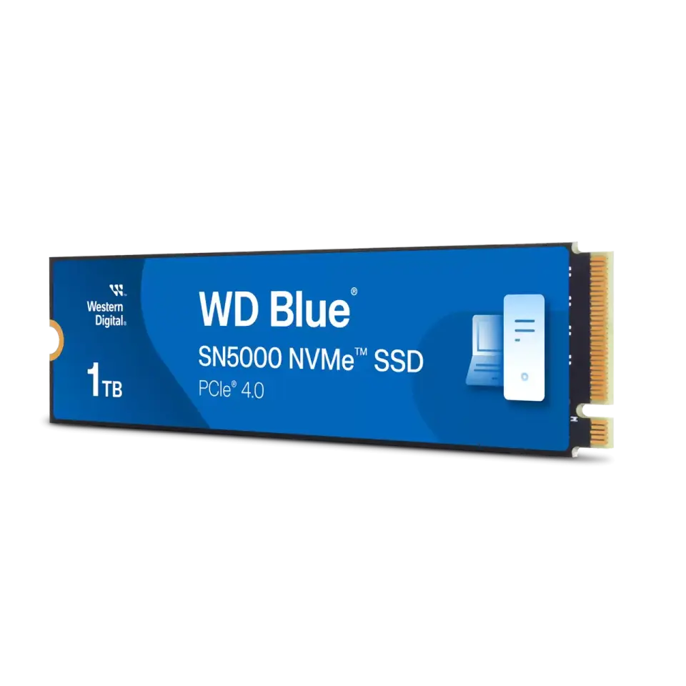 WD Blue SN5000 1TB PCIe Gen4 M.2 SSD (5150 / 4900MB/s)
