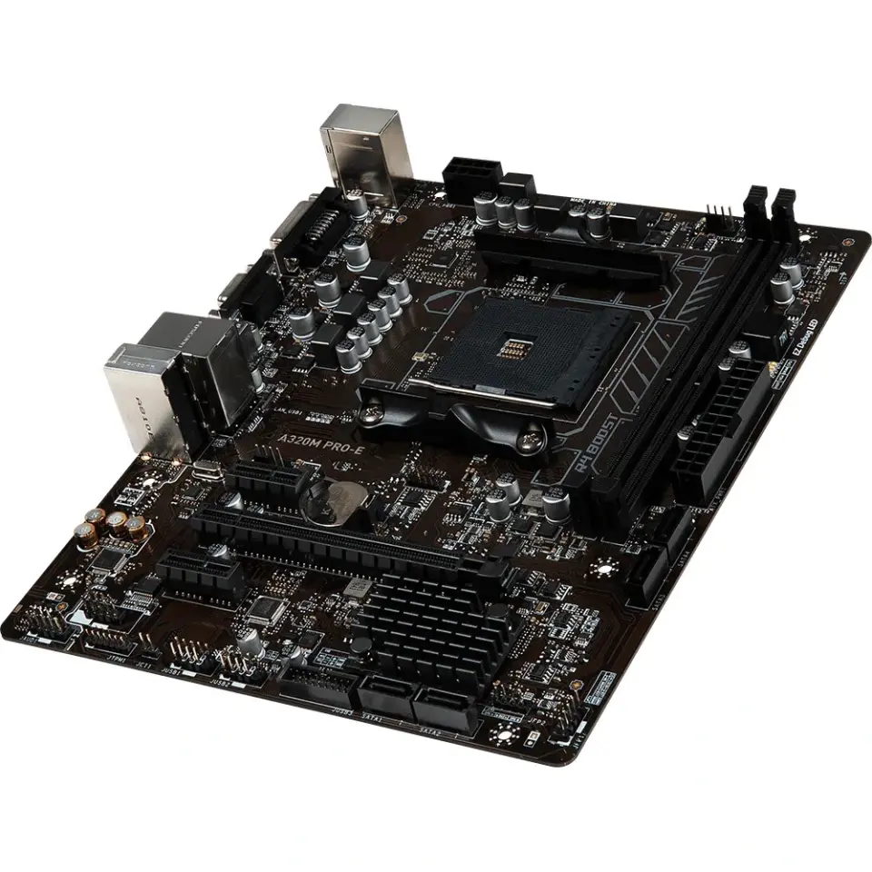 A320M PRO-E DDR4 3200MT/s(OC) AM4 mATX Anakart