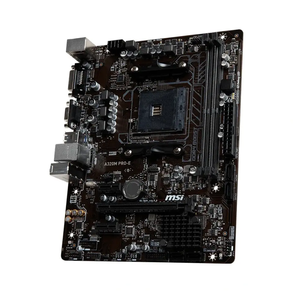 A320M PRO-E DDR4 3200MT/s(OC) AM4 mATX Anakart