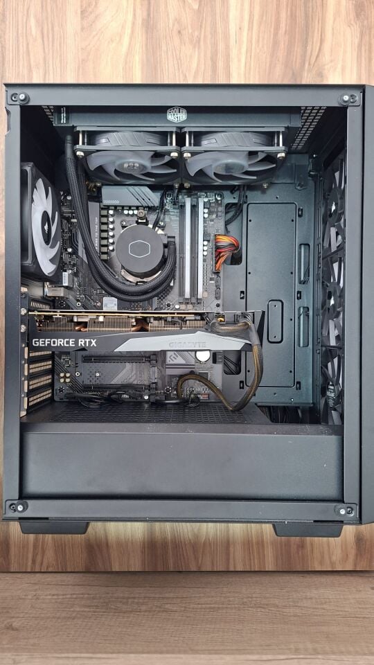 MEGA GAMING DPC04 R7-5800X 16GB-DDR4 512GB-SSD RTX-3060-Ti-8G Masaüstü PC