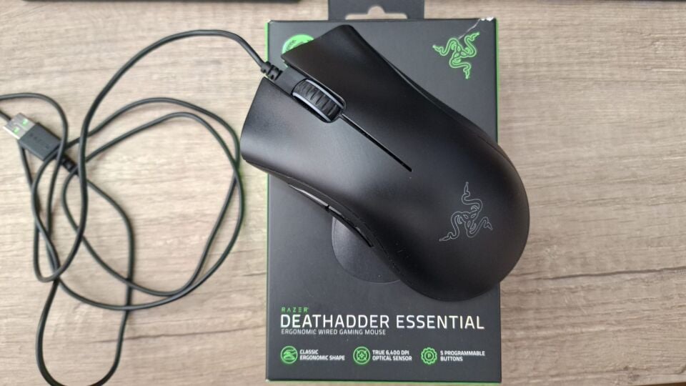 DeathAdder Essential 6400DPI Kablolu Gaming Mouse