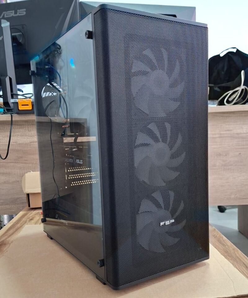 MEGA GAMING FSP01 i5-12600K 16GB-DDR5 500GB-SSD RTX-5060-8G Masaüstü PC