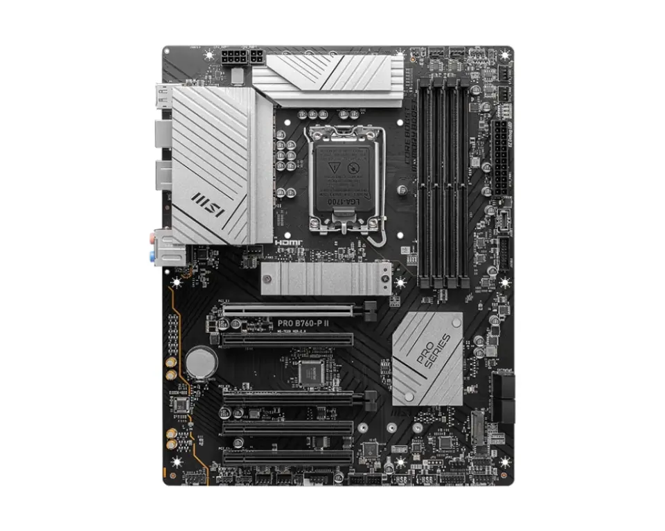 PRO B760-P II DDR5 7000MT/s(OC) LGA1700 ATX Anakart