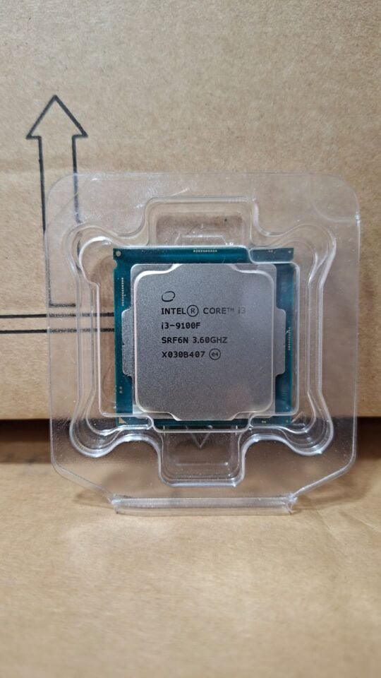 Core i3-9100F 3.6GHz (4.2GHz Turbo) 6MB Önbellek 4 Çekirdek LGA1151 İşlemci (Kutusuz)