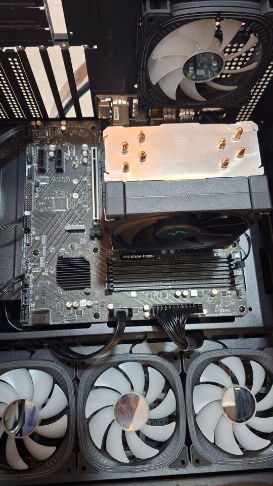 PRO B760M-P DDR4 4800MT/s(OC) LGA1700 mATX Anakart