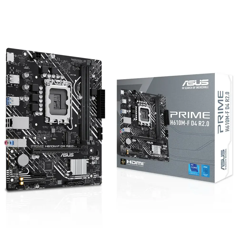 PRIME H610M-F D4 R2.0 3200MT/s(OC) AM5 mATX Anakart