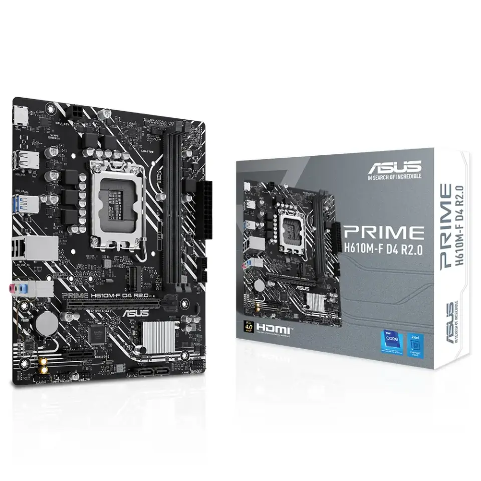 PRIME H610M-F D4 R2.0 3200MT/s(OC) AM5 mATX Anakart