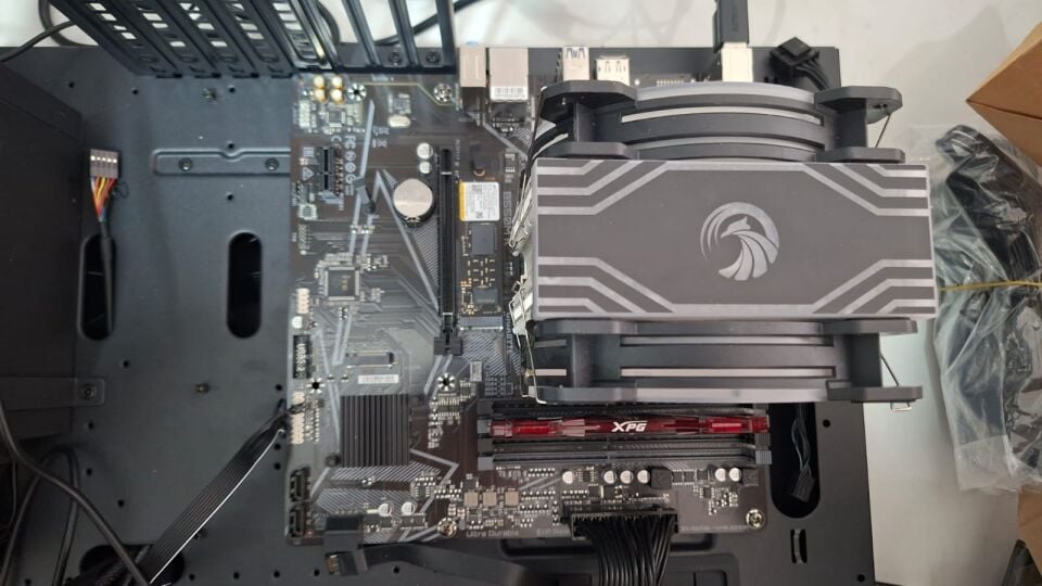 B550M K DDR4 4733MT/s(OC) AM4 mATX Anakart
